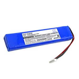 high capacity 5000mah li-polymer replacement battery for jbl xtreme, jblxtreme, fits jbl gsp0931134