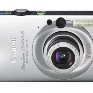 Canon PowerShot SD1100IS 8MP Digital Camera with 3x Optical Image Stabilized Zoom (Silver)