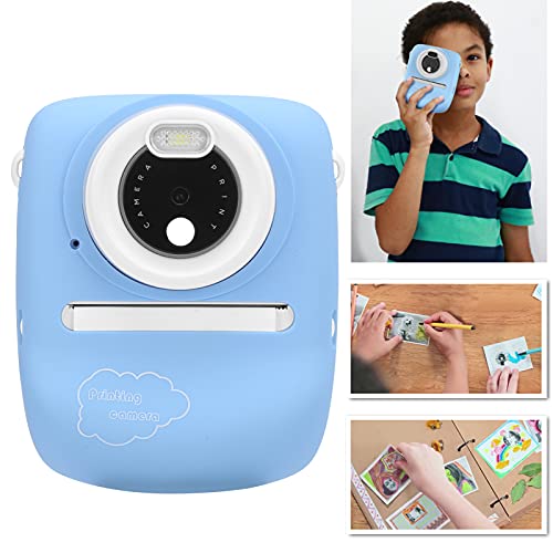 Kids Digital Camera, 2.4inch IPS Display Kids Video Selfie Camera, USB Charging, Gifts for Children(Blue)