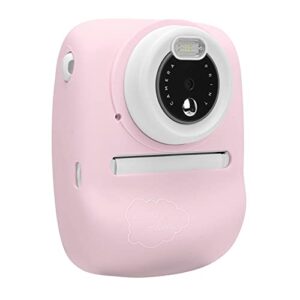 ebtools kids digital camera, 2.4inch ips display kids video selfie camera, support up to 32gb memory card, gifts for children(pink)