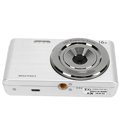 Digital Camera,1080P 38MP 16X Digital Zoom Digital Camera for Photography, 2.4In Screen Shake Proof Zoom Camera with Fill Light, for Beginners Professionals