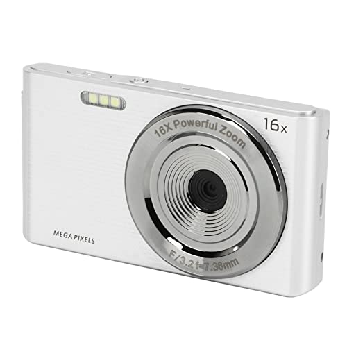 Digital Camera,1080P 38MP 16X Digital Zoom Digital Camera for Photography, 2.4In Screen Shake Proof Zoom Camera with Fill Light, for Beginners Professionals