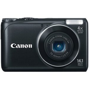 Canon Powershot A2200 14.1 MP Digital Camera with 4x Optical Zoom (Black)