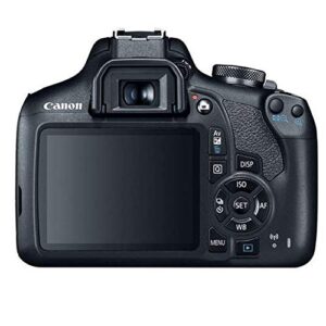 Canon EOS Rebel T7 DSLR Camera w/ 18-55mm F/3.5-5.6 is II Lens + 32GB SD Card + More (Renewed)