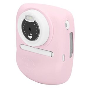 kids digital camera, 2.4inch ips display kids video selfie camera, usb charging, gifts for children(pink)