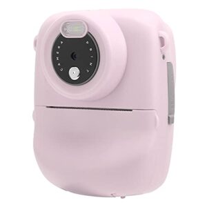 kids digital camera, 1200w pixel children instant camera, support up to 32gb memory card, gifts for boys and girls(pink)
