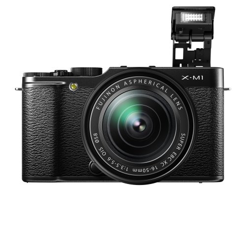 Fujifilm X-M1 Compact System 16MP Digital Camera with 3-Inch LCD Screen - Body Only (Black)