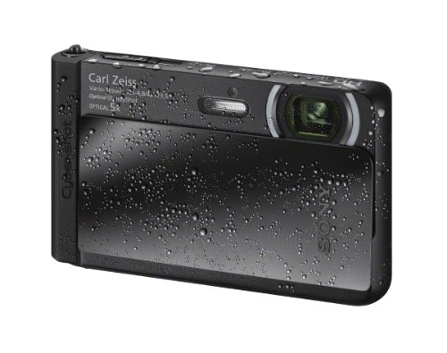 Sony DSC-TX30/B 18 MP Digital Camera with 5x Optical Image Stabilized Zoom and 3.3-Inch OLED (Black)