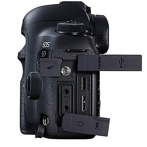 5D Mark IV DSLR Camera (Body Only) + Power Battery Grip, 32GB SD Card, Case, Tripod, and More (14pc Bundle)