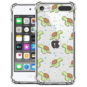 ziye compatible with ipod touch 7th generation case,ipod touch 6 5 case clear,shockproof protective case for ipod touch 5/ipod touch 6/ipod touch 7 case turtle