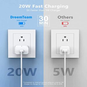 iPhone 14 13 12 11 Super Fast Charger [MFi Certified] iPhone Charger Apple Block USB C Fast Wall Plug with 3ft USB C to Lightning Cable for iPhone 13/14/14 Pro/14 Pro Max/14 Plus/12/12 Pro/11,iPad