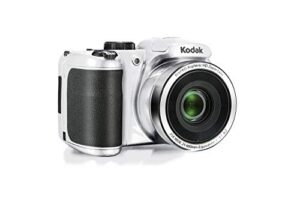 kodak pixpro astro zoom az252-wh 16mp digital camera with 25x optical zoom and 3″ lcd (white) (renewed)