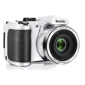 Kodak PIXPRO Astro Zoom AZ252-WH 16MP Digital Camera with 25X Optical Zoom and 3" LCD (White) (Renewed)