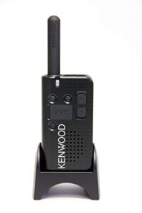 kenwood pkt- 23 pocket-size uhf two-way fm radio (1.5 w analog), 4-channel operation with voice guide, up to 15 hours talk-time (on battery saver), ip54 & 11 mil-spec standards 810 (c, d, e, f & g)