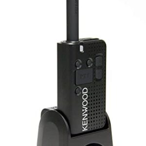 Kenwood PKT- 23 Pocket-Size UHF Two-Way FM Radio (1.5 W Analog), 4-Channel Operation with Voice Guide, Up To 15 Hours Talk-Time (On Battery Saver), IP54 & 11 Mil-Spec Standards 810 (C, D, E, F & G)