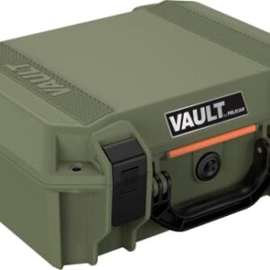 Vault by Pelican - V200 Multi-Purpose Hard Case with Foam for Camera, Drone, Equipment, Electronics, and Gear (OD Green)