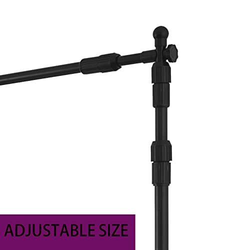 ZBPRESS 10x8 ft Adjustable Backdrop Banner Stand,Large Display Step and Repeat Stand,Portable Backdrop Banner Stand for Parties Wedding Photoshoot Exhibition Background,with Carrying Bag