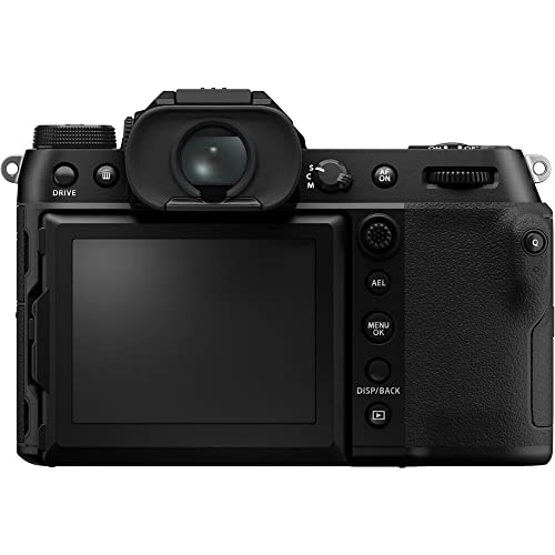 Fujifilm GFX 100S Medium Format Mirrorless Camera Bundle, Includes: SanDisk 64GB Extreme PRO Memory Card, Spare Fujifilm Battery and More (5 Items)