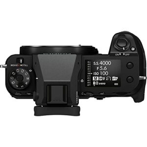 Fujifilm GFX 100S Medium Format Mirrorless Camera Bundle, Includes: SanDisk 64GB Extreme PRO Memory Card, Spare Fujifilm Battery and More (5 Items)