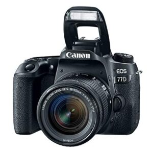 Canon EOS 77D EF-S 18-55 is STM Kit (Renewed)