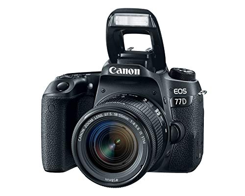 Canon EOS 77D EF-S 18-55 is STM Kit (Renewed)