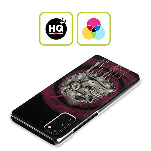 Head Case Designs Music Head Skull of Rock Hard Back Case Compatible with Galaxy A52 / A52s / 5G (2021)