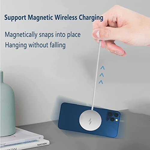 Magnetic Wireless Charger with USB-C 20W PD Adapter, Ultra Slim 15W Fast Wireless Charging, Compatible with Mag-Safe Charger for iPhone 13/13Mini/13Pro/13Pro max/iPhone 12/12 Mini/12Pro/12Pro max