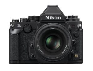 nikon df 16.2 mp cmos fx-format digital slr camera with auto focus-s nikkor 50mm f/1.8g fixed special edition lens (black)