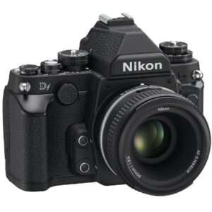 Nikon Df 16.2 MP CMOS FX-Format Digital SLR Camera with Auto Focus-S NIKKOR 50mm f/1.8G Fixed Special Edition Lens (Black)