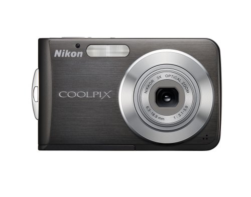 Nikon Coolpix S210 8.0MP Digital Camera with 3x Optical Zoom (Graphite Black) (OLD MODEL)