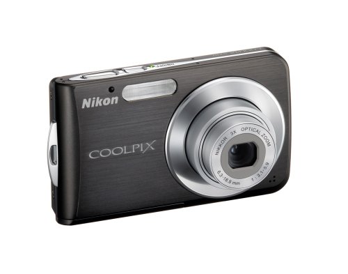 Nikon Coolpix S210 8.0MP Digital Camera with 3x Optical Zoom (Graphite Black) (OLD MODEL)