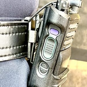 Tactical Radio Klip | Law Enforcement and First Responder Tools | Universal Design fits Motorola, Kenwood, Midland Radios and More