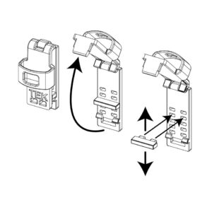 Tactical Radio Klip | Law Enforcement and First Responder Tools | Universal Design fits Motorola, Kenwood, Midland Radios and More