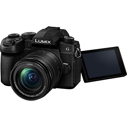 Panasonic Lumix DC-G95 Mirrorless Digital Camera with 12-60mm Lens & 650-1300mm Telephoto Lens + 64GB Memory Card, Backpack, Flash, Editing Software Kit & More