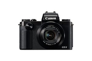 canon powershot g5 x digital camera w/ 1 inch sensor and built-in viewfinder – wi-fi & nfc enabled (black)