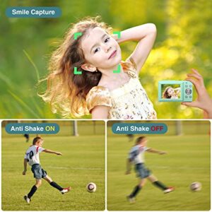 Digital Camera 1080P 44MP Kids Camera Digital Point and Shoot Camera with 32GB Memory Card,16X Zoom Vlogging Camera for Children Boys Girls Students