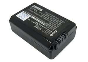 chgy 7.4v battery replacement compatible with sony alpha slt-a35, dlsr a33, dlsr a37, dlsr a55, ilce-5000, ilce-5100, ilce-6000, ilce-7, ilce-7/b, ilce-7k/b, ilce-7r/b, ilce-7s, mirrorless alpha a3000