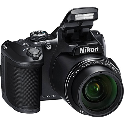 Nikon COOLPIX B500 Digital Camera (Black) 26506 + 64GB UHS-I SDXC Memory Card (Class 10) + Flexible 12" Tripod + Small Soft Carrying Case + HDMI Cable + Card Reader + Memory Card Wallet Bundle