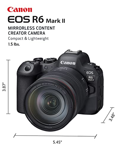 Canon EOS R6 Mark II RF24-105mm F4 L is USM KIT