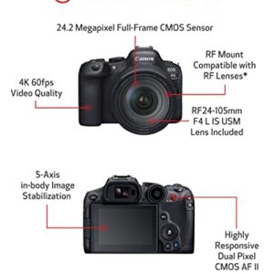 Canon EOS R6 Mark II RF24-105mm F4 L is USM KIT