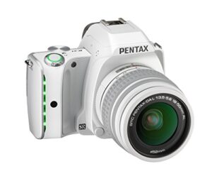 pentax k-s1 slr lens kit with da l 18-55 mm lens (white)
