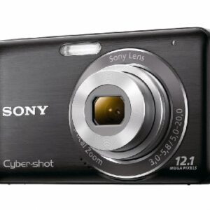 Sony DSC-W310 12.1MP Digital Camera with 4x Wide Angle Zoom with Digital Steady Shot Image Stabilization and 2.7 inch LCD (Black) (OLD MODEL)