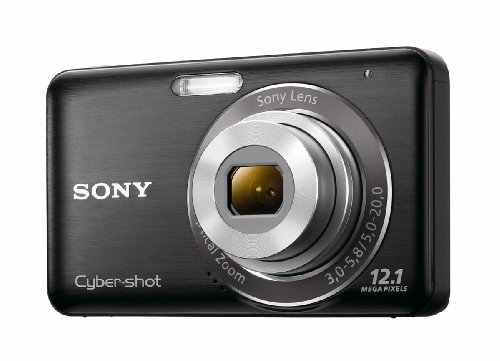 Sony DSC-W310 12.1MP Digital Camera with 4x Wide Angle Zoom with Digital Steady Shot Image Stabilization and 2.7 inch LCD (Black) (OLD MODEL)