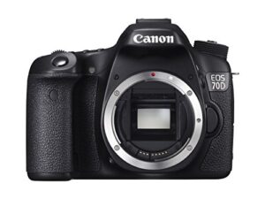 canon eos 70d digital slr camera (body only) – international version