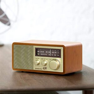 Sangean WR-11SE AM/FM Table Top Radio 40th Anniversary Edition Walnut