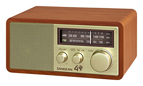 Sangean WR-11SE AM/FM Table Top Radio 40th Anniversary Edition Walnut