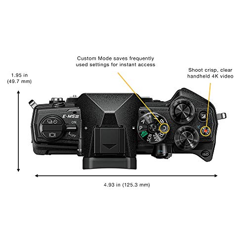 Olympus OM-D E-M5 Mark III Body Black