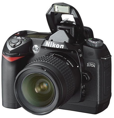 Nikon D70S Digital SLR Camera Kit with 18-70mm and 55-200mm Nikkor Lenses