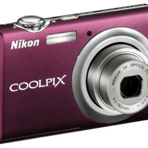 Nikon Coolpix S220 10MP Digital Camera with 3x Optical Zoom and 2.5 inch LCD (Plum)