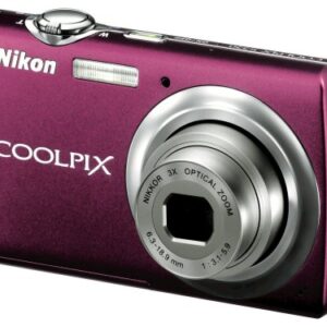 Nikon Coolpix S220 10MP Digital Camera with 3x Optical Zoom and 2.5 inch LCD (Plum)